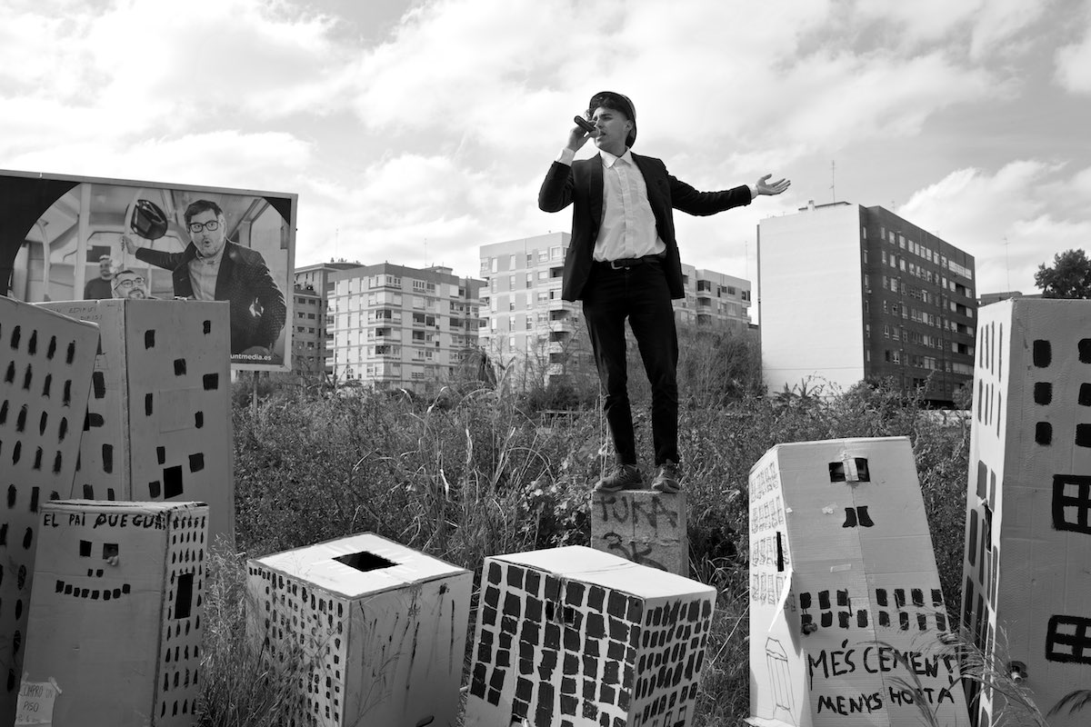 benimaclet valencia manifestación aturem el pai